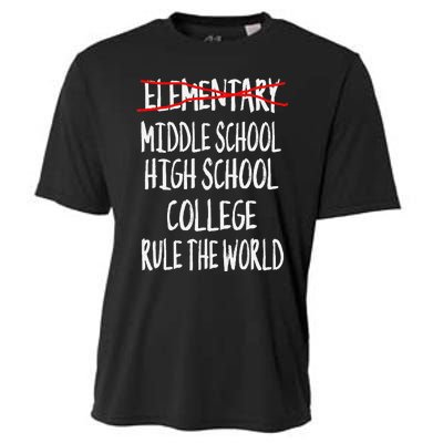 Elementary School Graduation Gifts 6th Grade Graduation Cooling Performance Crew T-Shirt