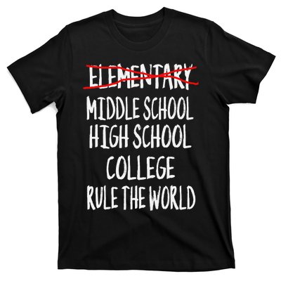 Elementary School Graduation Gifts 6th Grade Graduation T-Shirt