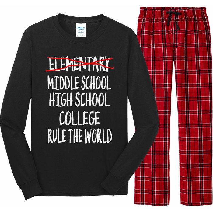 Elementary School Graduation Gifts 6th Grade Graduation Long Sleeve Pajama Set