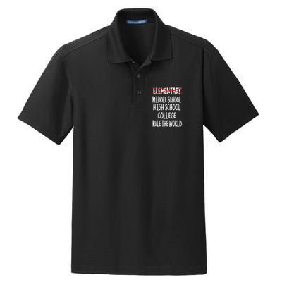 Elementary School Graduation Gifts 6th Grade Graduation Dry Zone Grid Polo