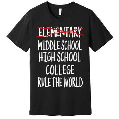 Elementary School Graduation Gifts 6th Grade Graduation Premium T-Shirt