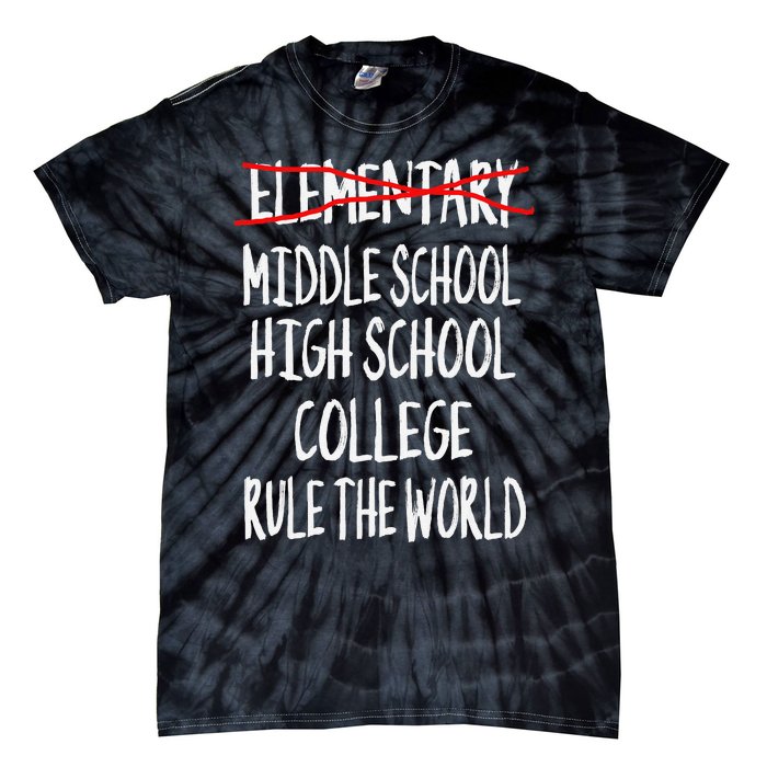 Elementary School Graduation Gifts 6th Grade Graduation Tie-Dye T-Shirt