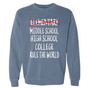 Elementary School Graduation Gifts 6th Grade Graduation Garment-Dyed Sweatshirt