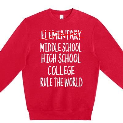 Elementary School Graduation Gifts 6th Grade Graduation Premium Crewneck Sweatshirt