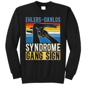 EhlersDanlos Syndrome Gang Sign EDS and HSD Awareness Month Sweatshirt