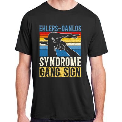 EhlersDanlos Syndrome Gang Sign EDS and HSD Awareness Month Adult ChromaSoft Performance T-Shirt