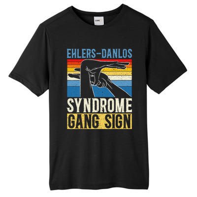 EhlersDanlos Syndrome Gang Sign EDS and HSD Awareness Month Tall Fusion ChromaSoft Performance T-Shirt