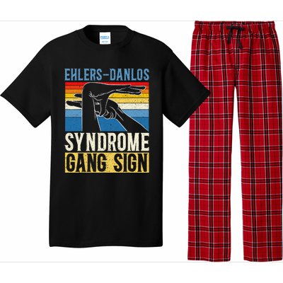 EhlersDanlos Syndrome Gang Sign EDS and HSD Awareness Month Pajama Set