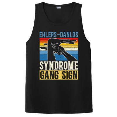 EhlersDanlos Syndrome Gang Sign EDS and HSD Awareness Month PosiCharge Competitor Tank