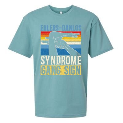 EhlersDanlos Syndrome Gang Sign EDS and HSD Awareness Month Sueded Cloud Jersey T-Shirt