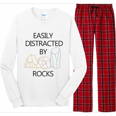 Earth Science Geology Rockhounding Long Sleeve Pajama Set