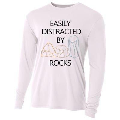 Earth Science Geology Rockhounding Cooling Performance Long Sleeve Crew