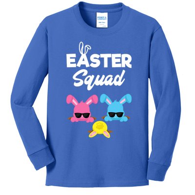 Easter Squad Gift Family Matching Easter Outfit Egg Hunting Gift Kids Long Sleeve Shirt