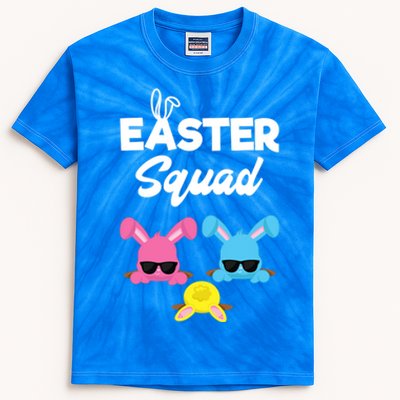 Easter Squad Gift Family Matching Easter Outfit Egg Hunting Gift Kids Tie-Dye T-Shirt