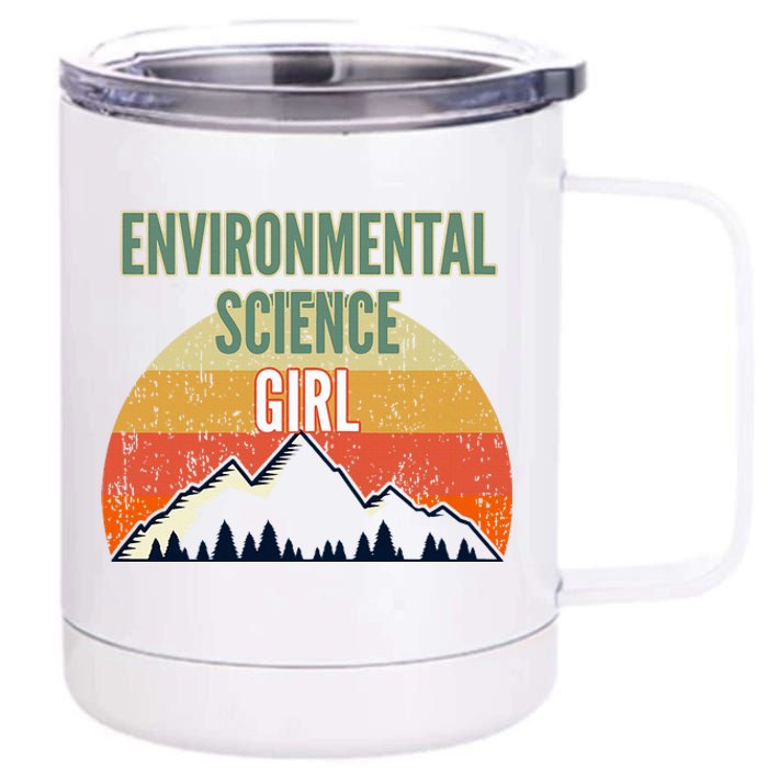 Environmental Science Gift For Women Environmental Science 12 oz Stainless Steel Tumbler Cup