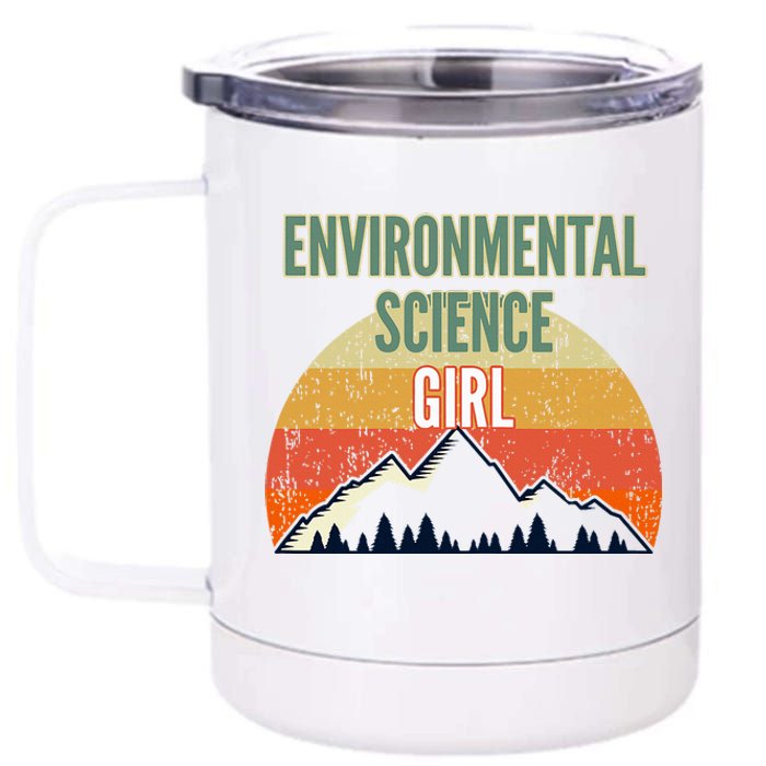 Environmental Science Gift For Women Environmental Science 12 oz Stainless Steel Tumbler Cup