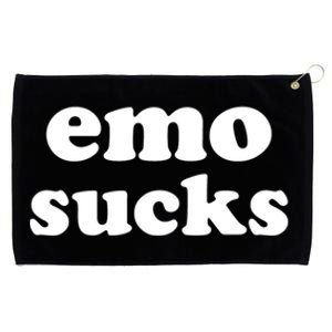 Emo Sucks Gift Grommeted Golf Towel