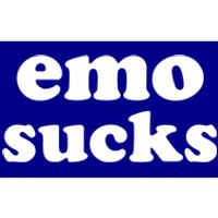 Emo Sucks Gift Bumper Sticker