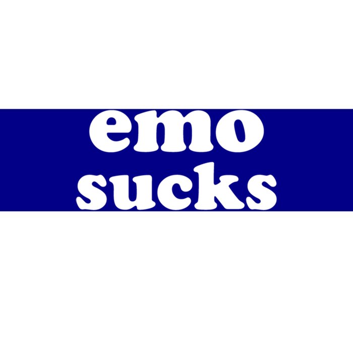 Emo Sucks Gift Bumper Sticker