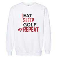 Eat Sleep Golf Repeat Garment-Dyed Sweatshirt