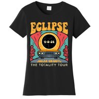 Eclipse Solar Groove Totality Retro 4.8.24 Women's T-Shirt