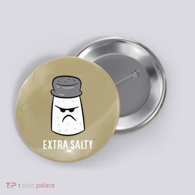 Extra Salty Gamer Funny Salty Gaming Button