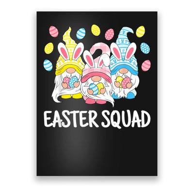  Easter Squad Gnomes Happy Easter Egg Bunny Rabbit Poster