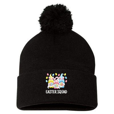  Easter Squad Gnomes Happy Easter Egg Bunny Rabbit Pom Pom 12in Knit Beanie