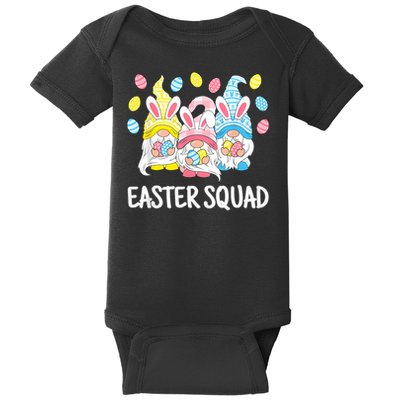  Easter Squad Gnomes Happy Easter Egg Bunny Rabbit Baby Bodysuit