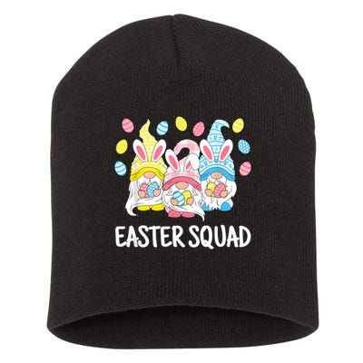  Easter Squad Gnomes Happy Easter Egg Bunny Rabbit Short Acrylic Beanie