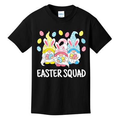  Easter Squad Gnomes Happy Easter Egg Bunny Rabbit Kids T-Shirt