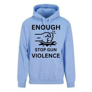 Enough Stop Gun Violence Texas Fist Unisex Surf Hoodie