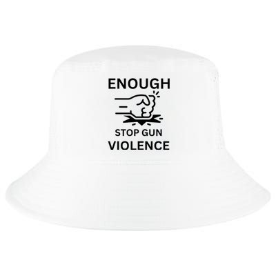 Enough Stop Gun Violence Texas Fist Cool Comfort Performance Bucket Hat