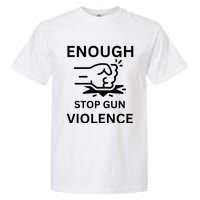 Enough Stop Gun Violence Texas Fist Garment-Dyed Heavyweight T-Shirt