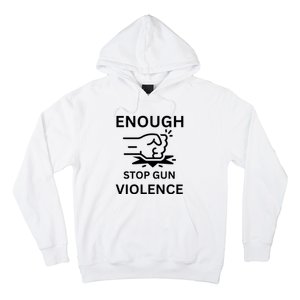 Enough Stop Gun Violence Texas Fist Hoodie