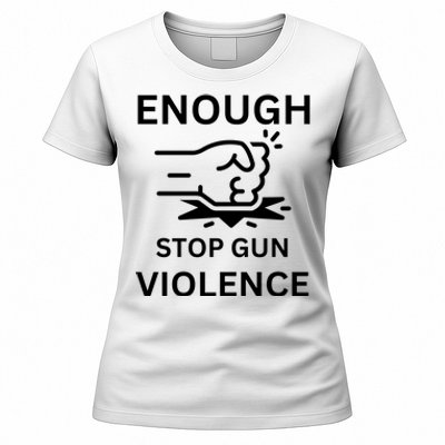 Enough Stop Gun Violence Texas Fist Women's T-Shirt