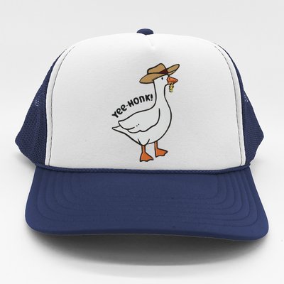 Embroidered Silly Goose Yeehonk Trucker Hat