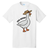 Embroidered Silly Goose Yeehonk Tall T-Shirt