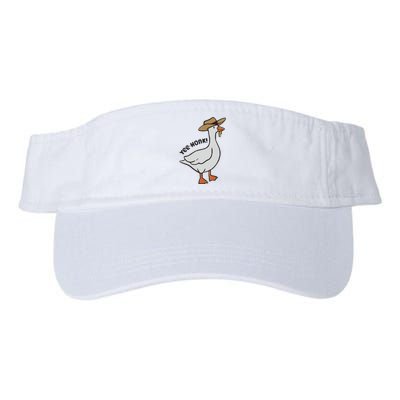 Embroidered Silly Goose Yeehonk Valucap Bio-Washed Visor