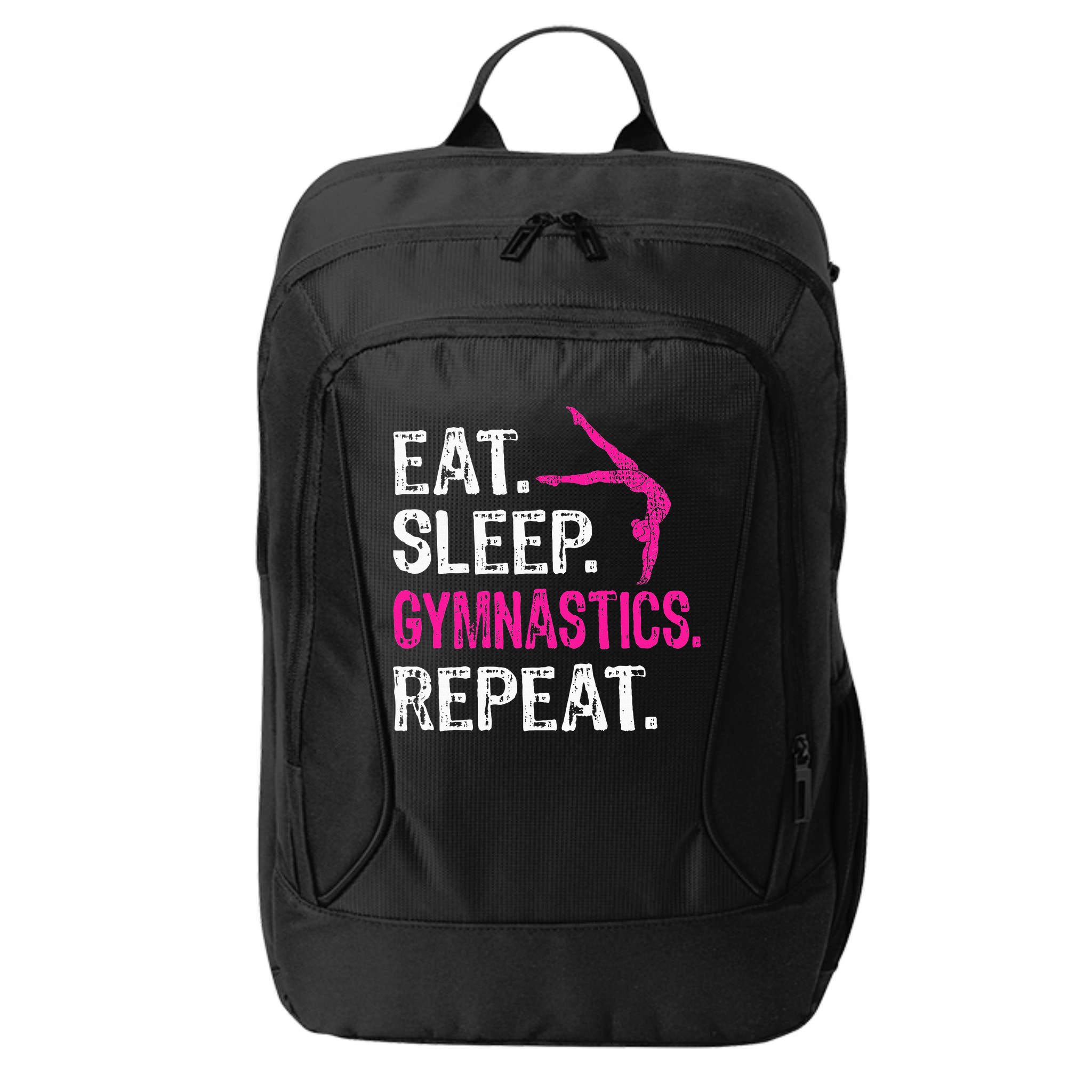 Eat Sleep Gymnastics Repeat Gymnastics Player City Backpack