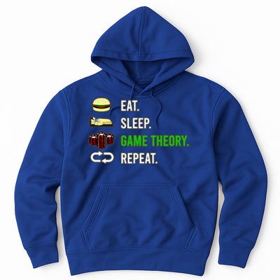 Eat Sleep Game Theory Repeat Funny Hobby Poker Player Gift Hoodie