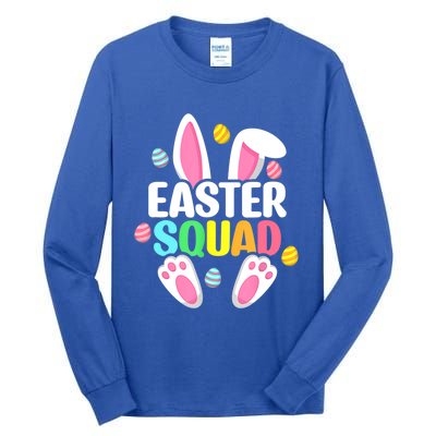 Easter Squad Gift Family Matching Egg Hunt Hunting Gift Tall Long Sleeve T-Shirt