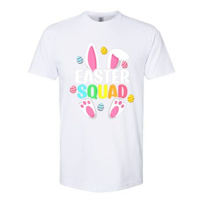 Easter Squad Gift Family Matching Egg Hunt Hunting Gift Softstyle® CVC T-Shirt