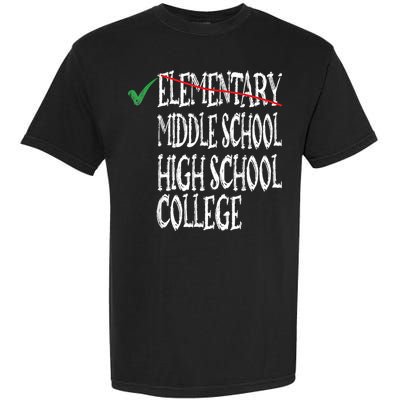 Elementary School Graduation 6th Grade Graduation Garment-Dyed Heavyweight T-Shirt