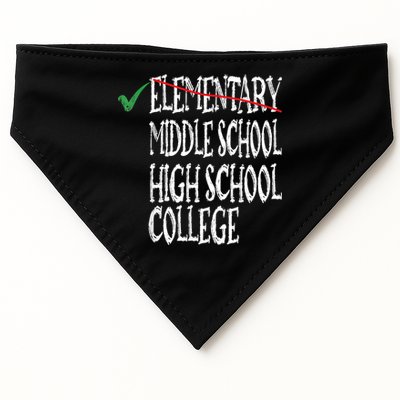Elementary School Graduation 6th Grade Graduation USA-Made Doggie Bandana