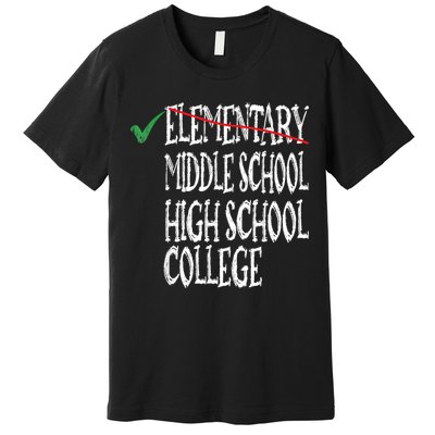 Elementary School Graduation 6th Grade Graduation Premium T-Shirt