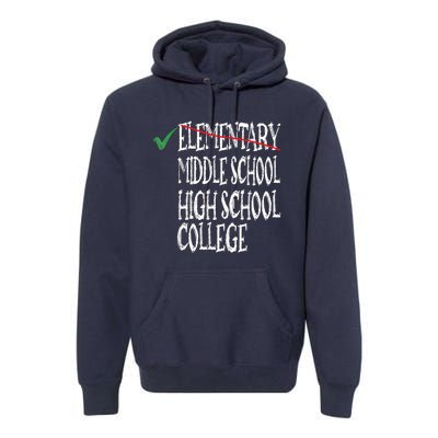 Elementary School Graduation 6th Grade Graduation Premium Hoodie