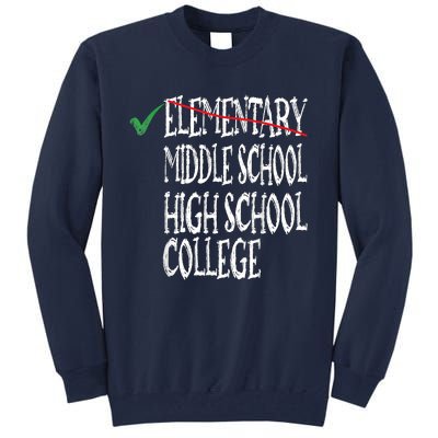 Elementary School Graduation 6th Grade Graduation Tall Sweatshirt