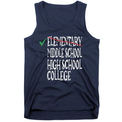 Elementary School Graduation 6th Grade Graduation Tank Top