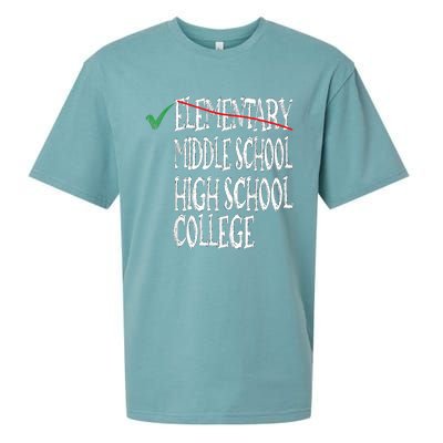 Elementary School Graduation 6th Grade Graduation Sueded Cloud Jersey T-Shirt